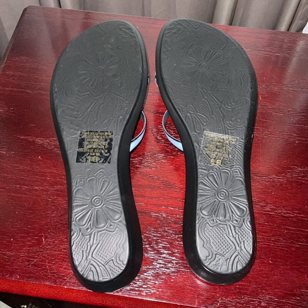 Sandals by Jessica, Light Blue W Flower 9B NIB - Picture 3 of 14